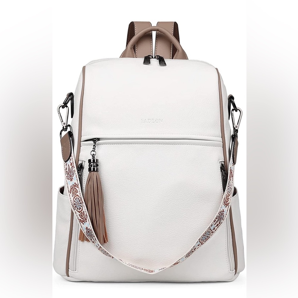 FADEON Leather Backpack/Purse
